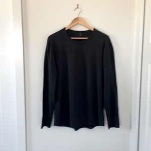 Men’s Lululemon Black Crew- Size Large